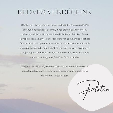 Platan Hotell Siófok Eksteriør bilde